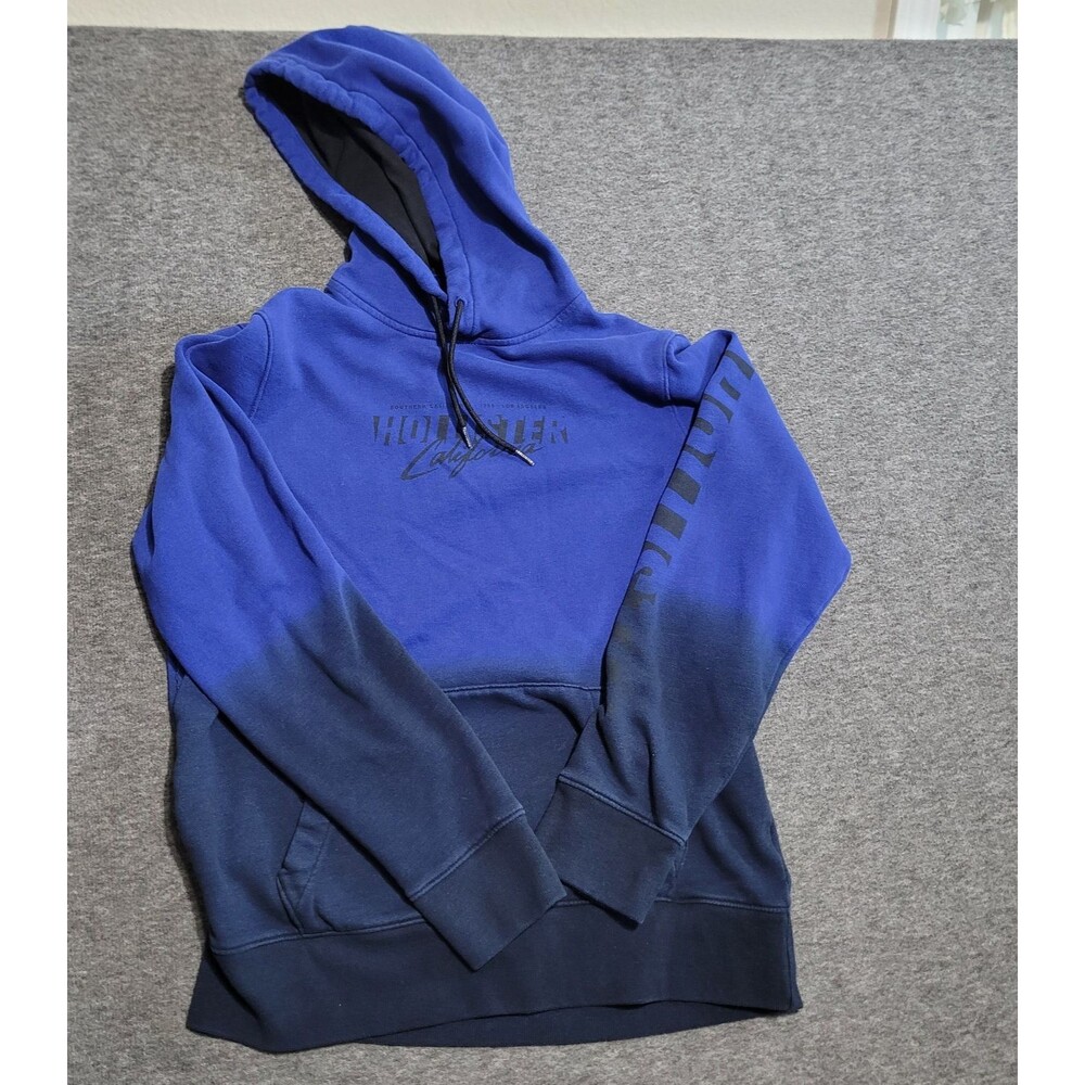 Hollister Medium hoodie sweater youth boys tween pullover tye dye drawstring